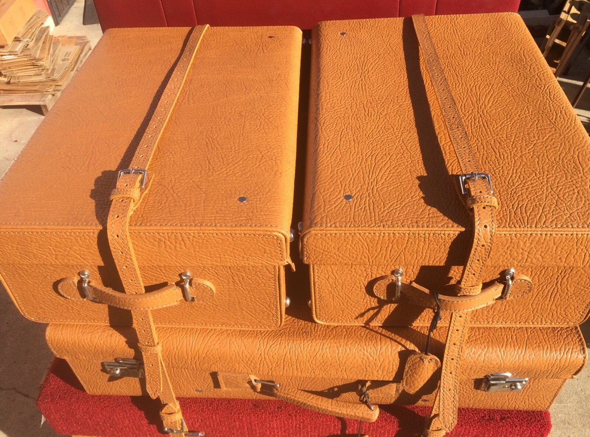Fitted Porsche 356 Handmade Luggage Set | eBay