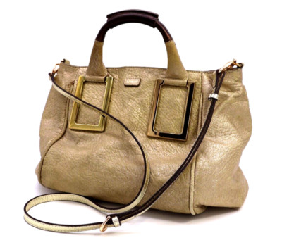 ハンドバッグ Chloe Handbags Women Fabric Beige/Brown Chloé Handbag Crossbody Shoulder Bag Handbag Leather Gold