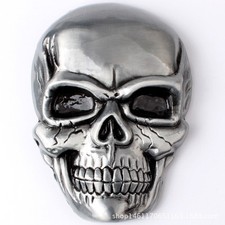 Skull Men's Belt Buckle Western Cowboy Native American SK-01 