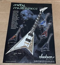 JACKSON GUITARS - RANDY RHOADS - RR1 / RR5 / RR3 / RR1T / RX10D - 2004 Print Ad