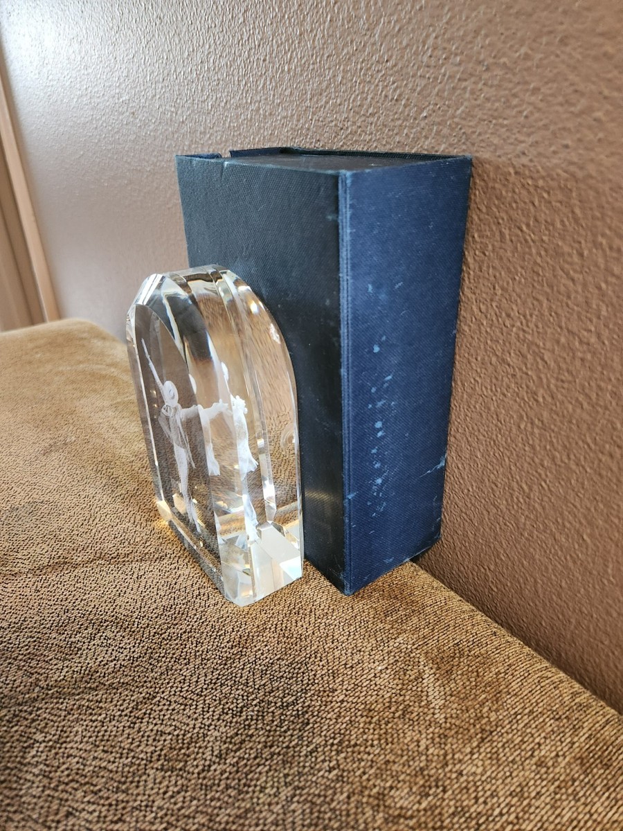 マイケルジャクソン　クリスタルアート Michael Jackson 3D Laser Etched Cut Crystal King of Pop