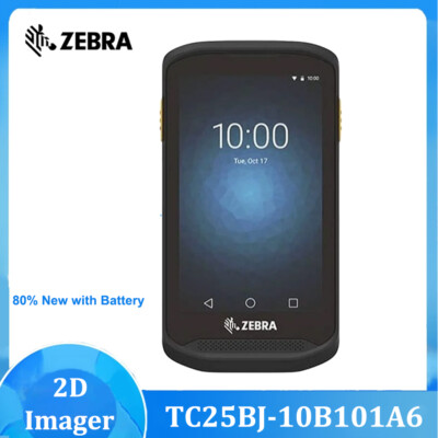 Zebra TC25 Android Mobile Touch Computer Imager Barcode Scanner TC25BJ-10B101A6