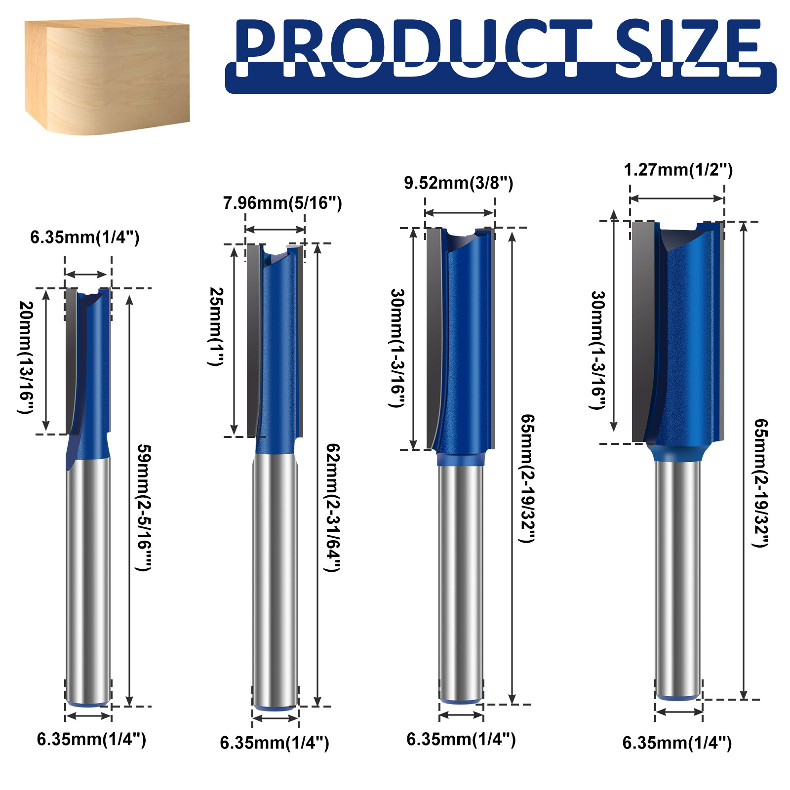 8mm Shank Raised Panel "V" Bits Joint Finger Joint Glue Milling Cutter For Wood Tenon Woodwork
