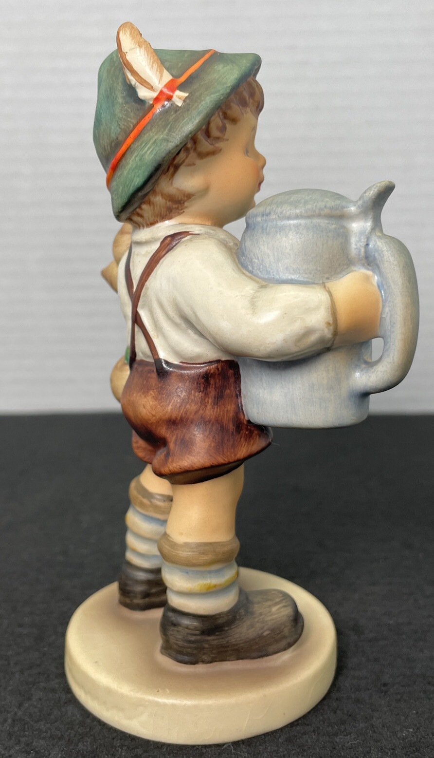 RARE Vintage Goebel Hummel Figurine For Father Boy, Beer Stein Turnips
