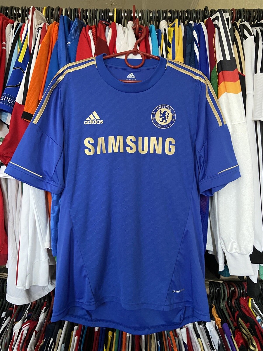 【最安値挑戦】 HOME 2013 2012 CHELSEA FOOTBALL ADIDAS JERSEY SOCCER SHIRT ウェア