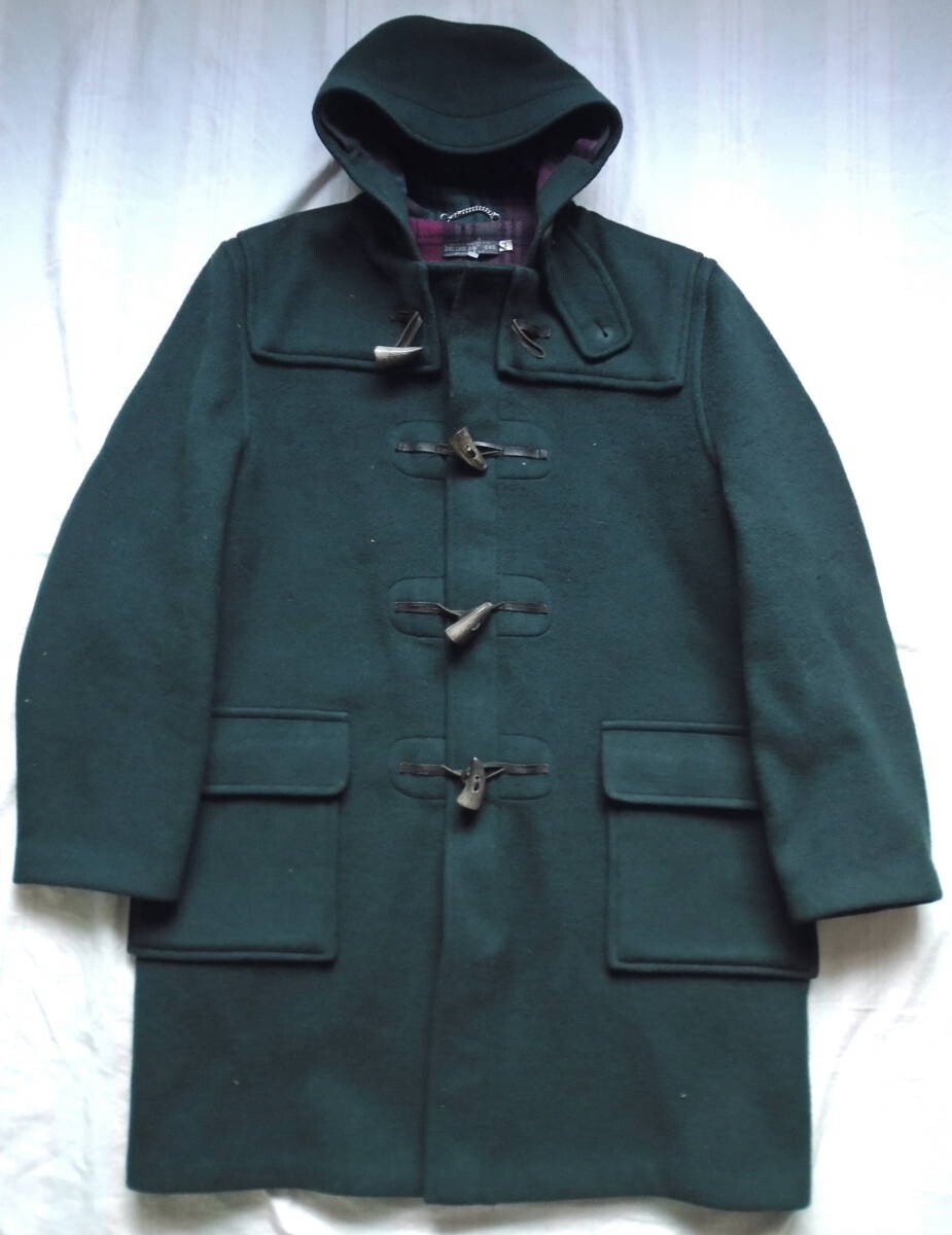 1980s BROOKS BROTHERS DUFFLE COAT　イギリス製 Vintage 80s Brooks Brothers Wool Hooded Duffle Coat 44 Made in