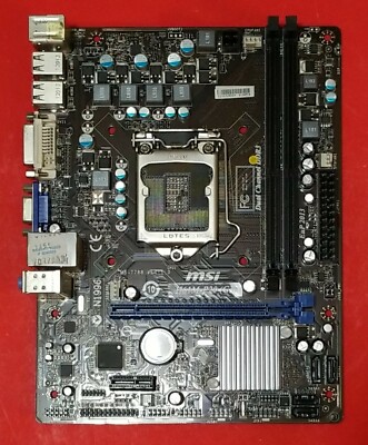 ヒカリ11/7 P20 MSI H61M-P20 (G3) MS-7788 VER:1.0 Socket LGA115X Intel mATX MoBo