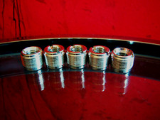 Five Atlas AD4B microphone stand clip adapters 5/8 X 27 thread Shure Turner  2