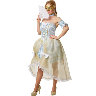 Frauenkostüm Barock Gräfin Rokoko Renaissanc Kleid Burlesque Kostüm Karneval
