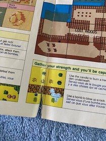 The Legend of Zelda (Nintendo NES, 1987) Maps & Strategies ONLY - Authentic !