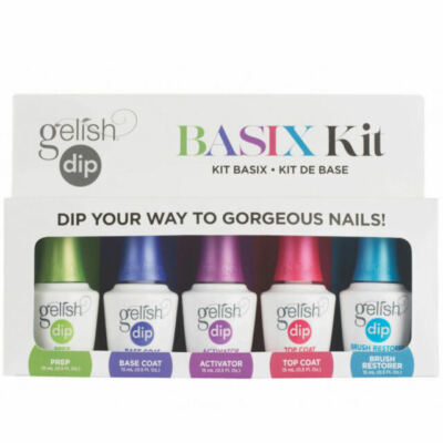 Gelish HMYG2188 Soak off Nail Dip Basix Kit