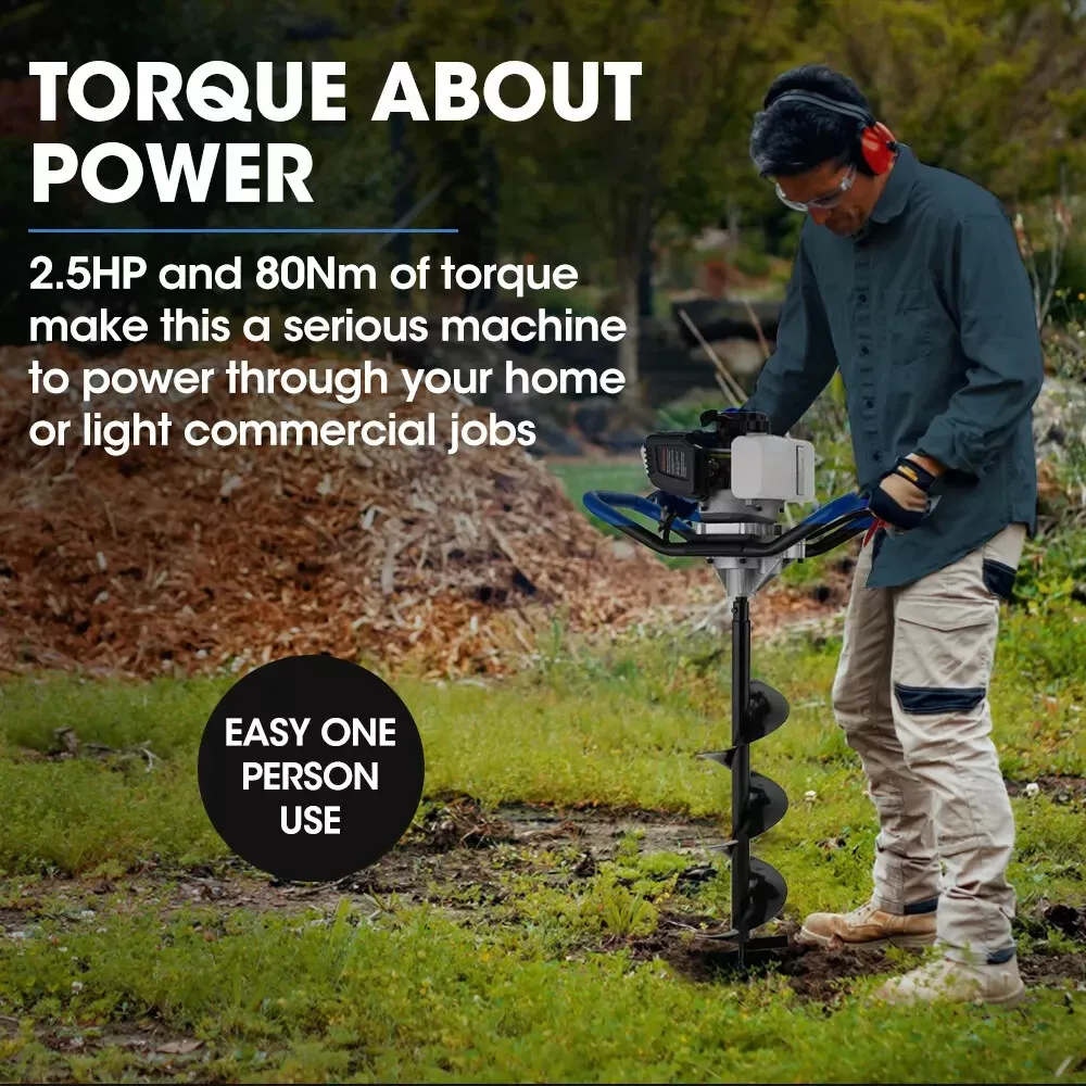 Powerblade post cheap hole digger