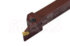 Shars 3/4" Shank RH Grooving Cut-Off Tool Holder 1 GTN3 Insert New P]
