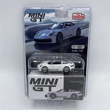 1/64 MINI GT MIJO EXCLUSIVES PORSCHE 911 TARGA 4S WHITE LHD