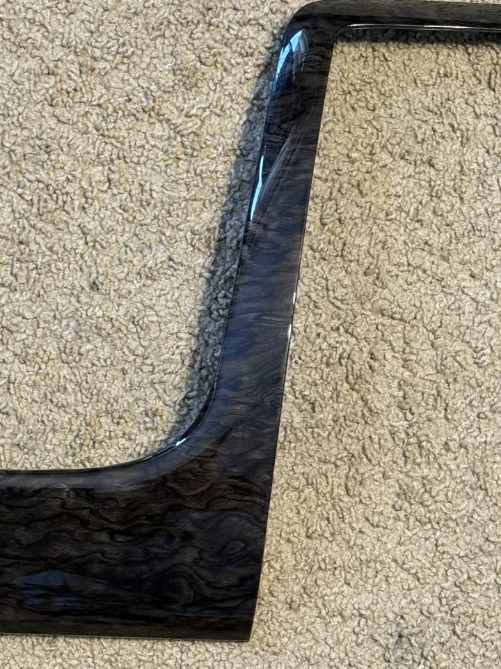 2006-2011 CADILLAC DTS DASH TRIM BEZEL  BLACK WOODGRAIN FACTORY OEM - Image 3 of 4