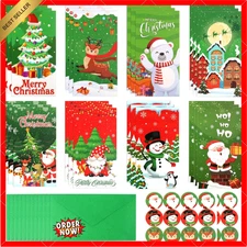 Christmas Money Holders for Cash 24 Pack Xmas Money or Gift Card Holders with...