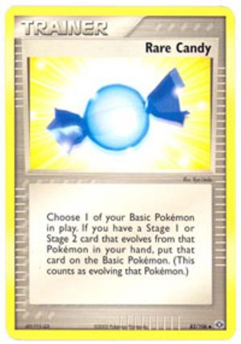 Lightly Played Rare Candy - 83/106 83 - Uncommon Pokemon Emerald