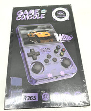 Console videogioco portatile retrò 128 GB R36s sistema Linux schermo Ips 3,5" nero