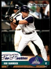 Rob Hammock - 2003 Donruss Rookies & Traded #27 Diamondbacks MLB READ FREE SHIP