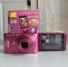 Nikon COOLPIX S6900 16.0MP 12x Optical Zoom Digital Camera Touch Screen Pink