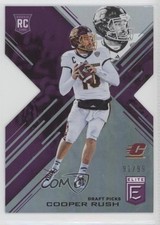 2017 Panini Elite Draft Picks Status Purple Die-Cut 91/99 Cooper Rush #168 4l3