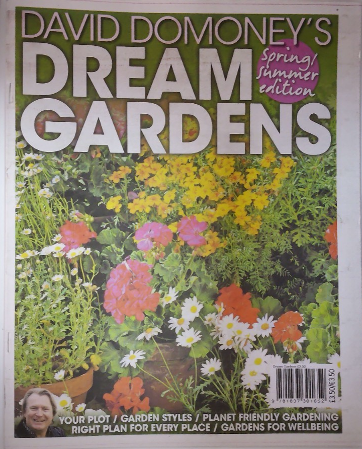 David Domoney's Dream Gardens newspaper magazine Spring/Summer edition 2026