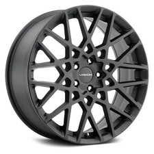 18x8 Vision 474 Recoil Satin Black Wheel 5x4.5 38mm