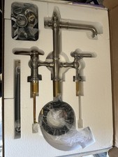 Kohler Artifacts 76519-4-VS Bridge Kitchen Faucet Lever Side Spray Vibrant SS