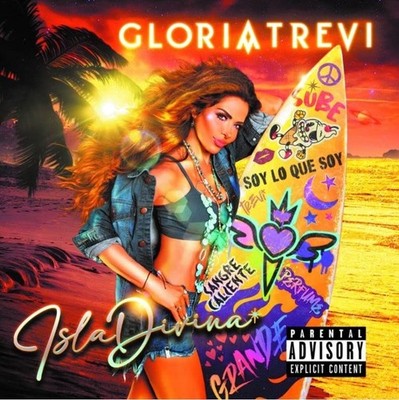 Gloria Trevi Isla Divina  Explicit Lyrics (CD)
