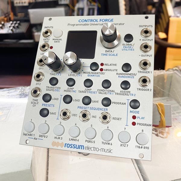 Rossum Electro-Music Control Forge CV Generator Module Eurorack utilisé
