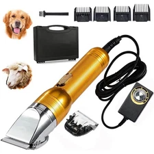 Electric Professional Dog Grooming Clippers, 380W Heavy-Duty Pet Hair Trimmers