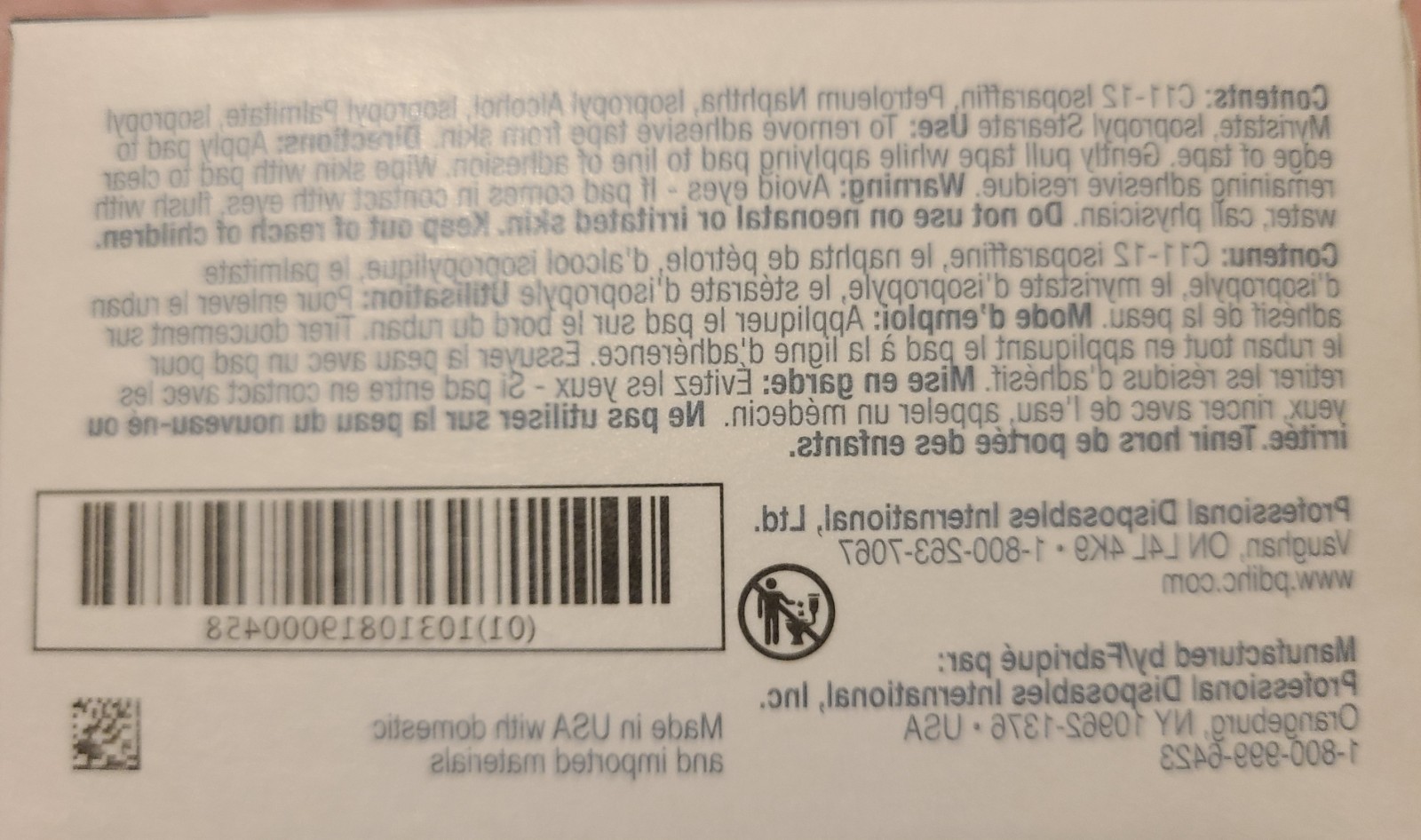 Adhesive Remover Lot of 88pcs Medical Supplies