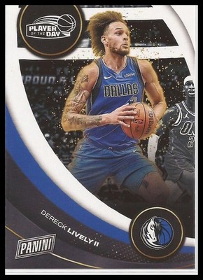 2024-25 Panini Player Of The Day Basketball Dereck Lively II Dallas #45