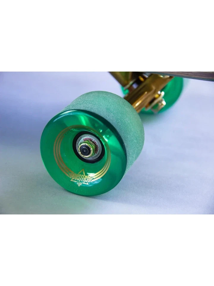 Monopatín completo Dusters Predator 38" Drop Through Longboard Cruiser Foto 3 de 4