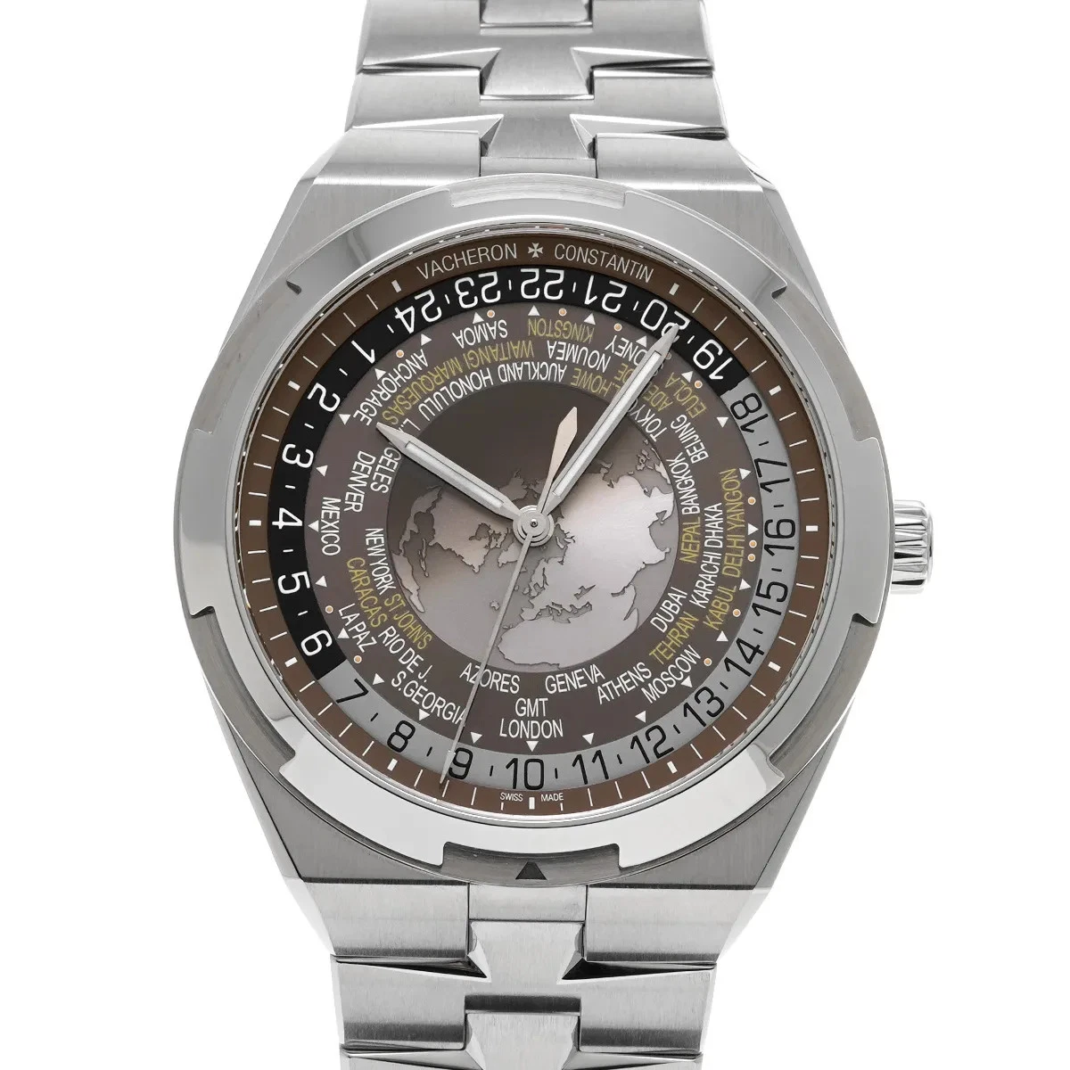 Vacheron Constantin — Vacheron Constantin Overseas 7700V / 110A-B176 ( 7700V) 43.5mm Brown #WW340