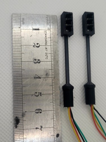 Pack of 2 Traffic Lights HO / OO Gauge 5v to 12v Common Negative - Photo 5/8