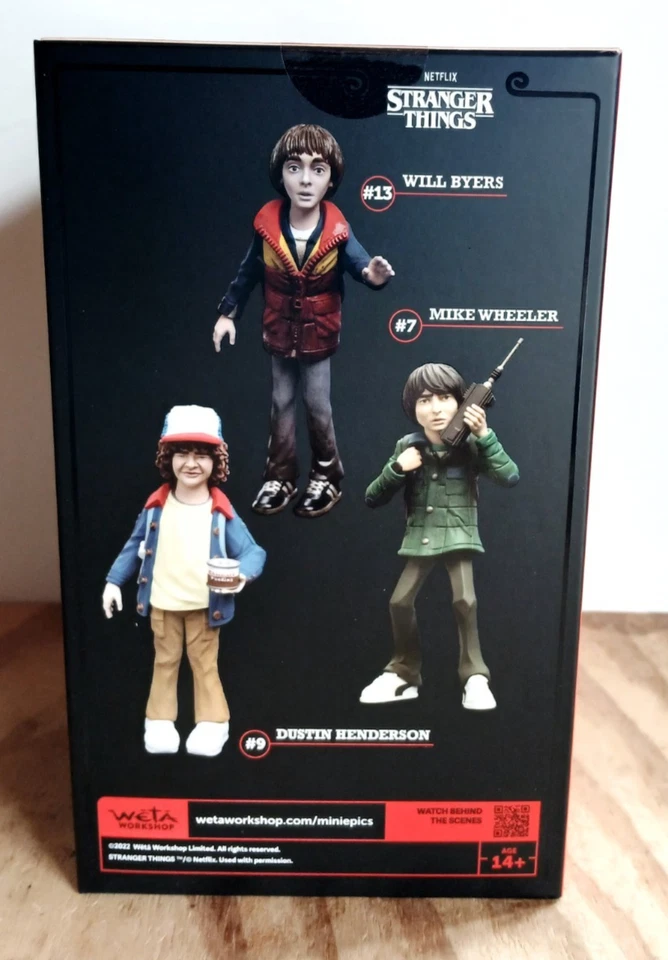 Figurine Mini Epics Stranger Things Lucas Sinclair Weta Workshop NEUF - Photo 4/4