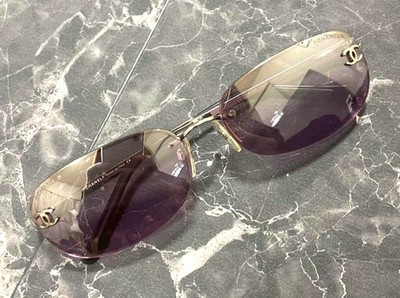 CHANEL シャネル 4099 c.124/7B サングラス イタリア製 CHANEL シャネル サングラス ココマーク リムレス 55◻︎16 130