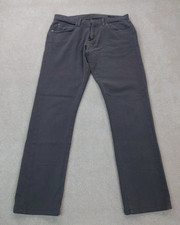 Agave Denim Gray Modernist Micro Cord Jeans Men's Size 34x30 Made in USA
