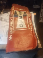 Vintage Champion Spark Plug Car Fender Cover