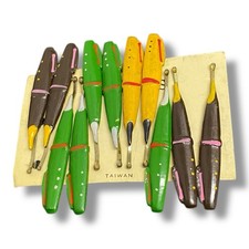 Lot Of 11 Pen barette Hair Clip 80s Retro Style
