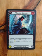 FLESH & BLOOD: Whelming Gustwave. WTR110 Red, Foil