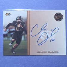 Press Pass 2009 Signings Autograph Chase Daniel #PPS-CD Missouri Tigers NCAA