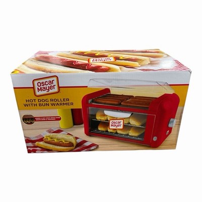 Oscar Mayer Extra Large 8 Hot Dog Roller & Bun Toaster Oven, Stainless Steel ...