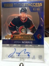 2024-25 Upper Deck Credentials Hockey Set Review and Checklist 13