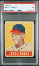 1948 Leaf Satchel Paige #8 PSA 3