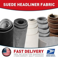 Suede Headliner Fabric Foam Back Roof Liner Upholstery Repair Replace Renovate
