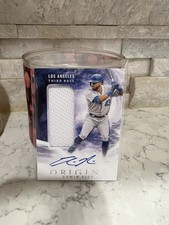 2020 Panini Chronicles Origins Rookie Jumbo Material 61/99 Edwin Rios Auto RC