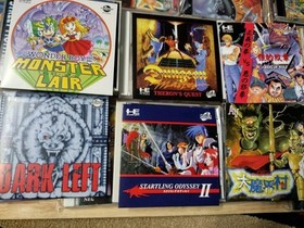 Turbo Grafx 16 DUO NEC 26 Games HuCard Lot RPG Mint Collectors Condition