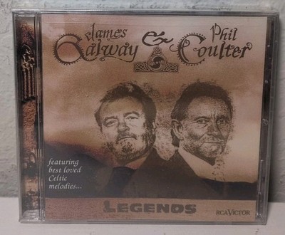 Celtic Legends James Galway & Phil Coulter CD Brand New B354/B357